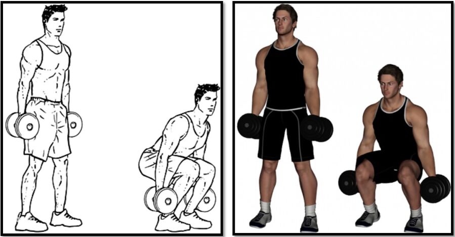 Τα squat βελτιώνουν την κυκλοφορία του αίματος στη λεκάνη και τα παρακείμενα όργανα, κάτι που έχει καλή επίδραση στην ισχύ