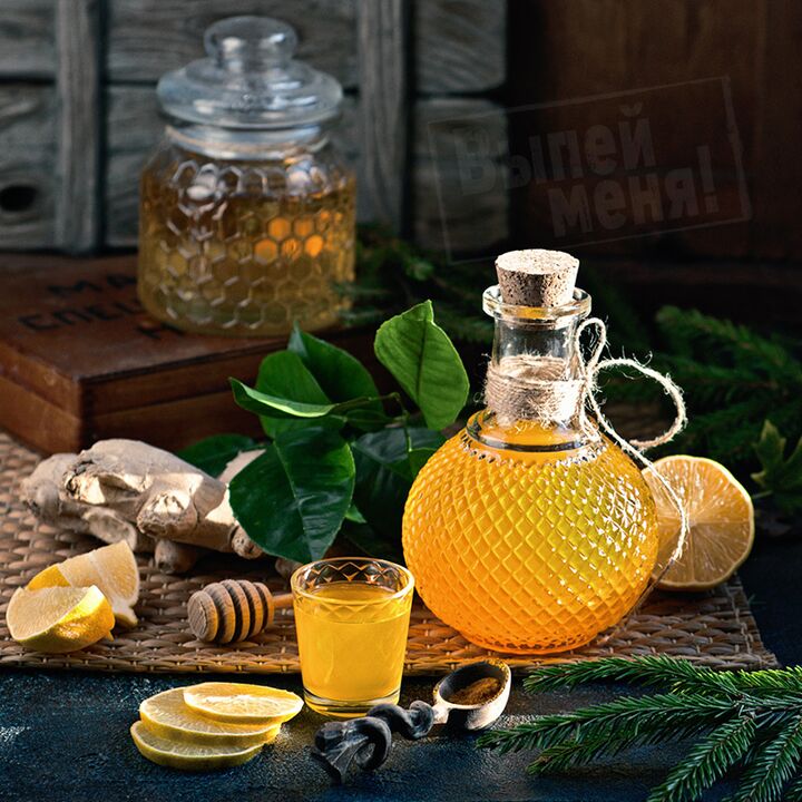 Το βάμμα Moonshine με πορτοκάλι, τζίντζερ και μέλι θα ενισχύσει τη δύναμη ενός άνδρα